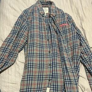 Comfy oversized flannel!